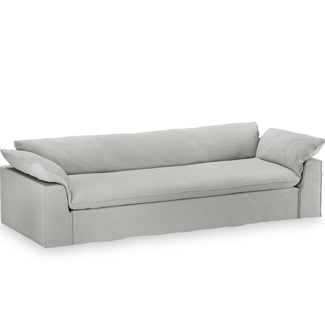 HK Living 4-Sitzer Sofa Nomad von HK Living Corduroy Rib, Cream