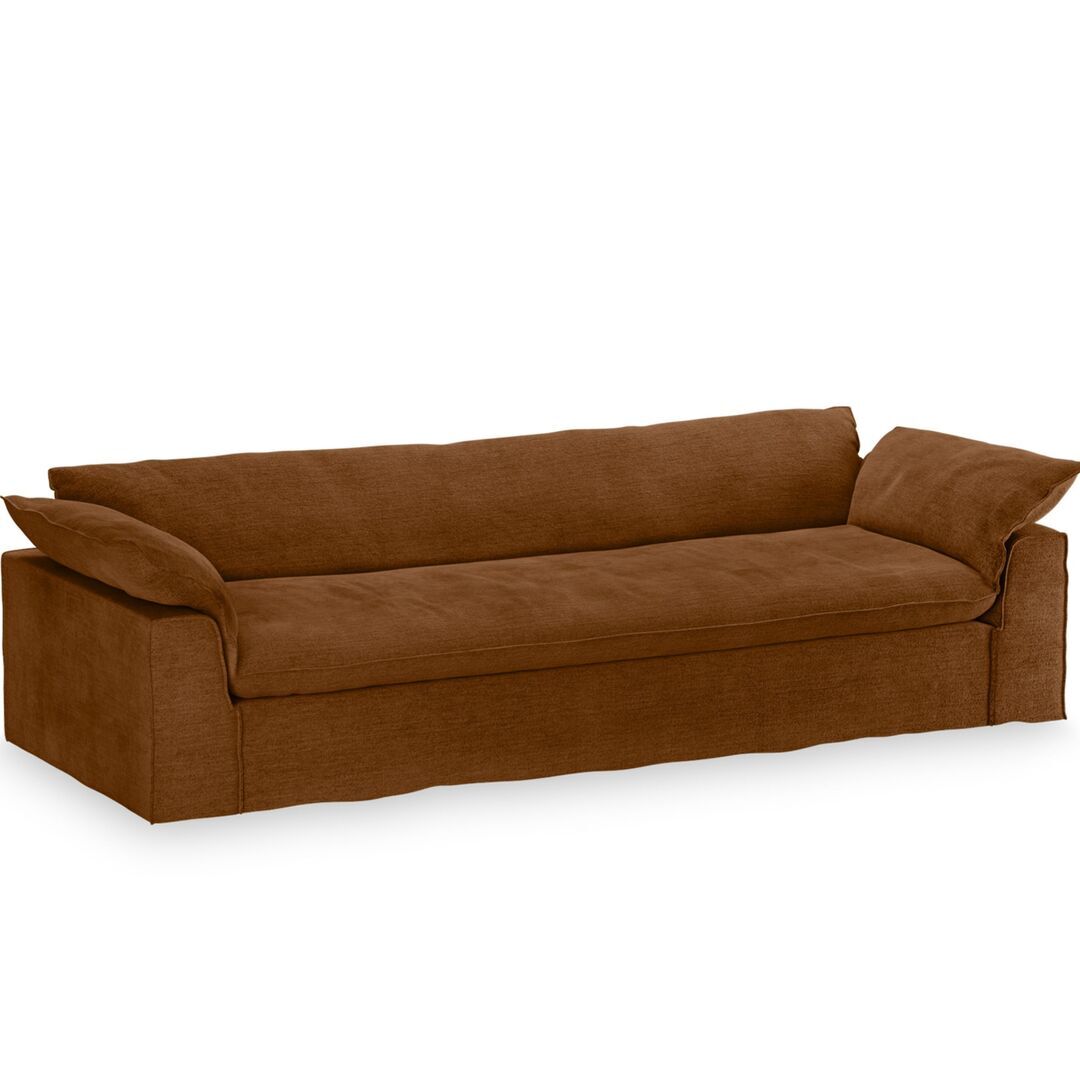 HK Living 4-Sitzer Sofa Nomad von HK Living Royal Velvet, Caramel