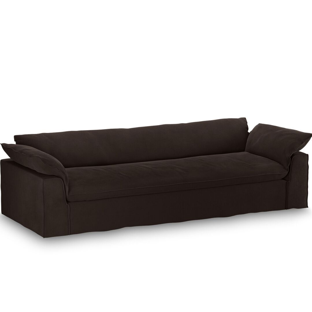 HK Living 4-Sitzer Sofa Nomad von HK Living Royal Velvet, Espresso