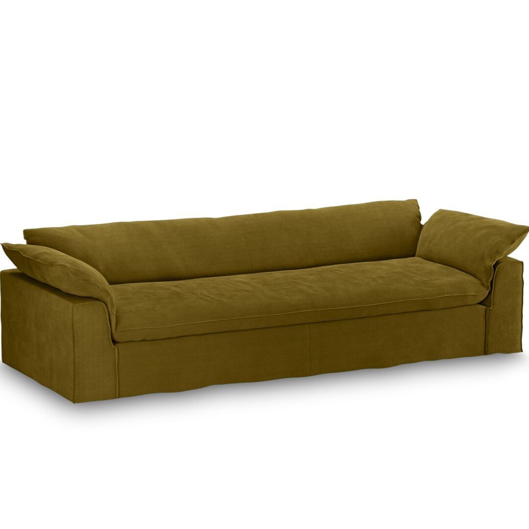 HK Living 4-Sitzer Sofa Nomad von HK Living Royal Velvet, Olive
