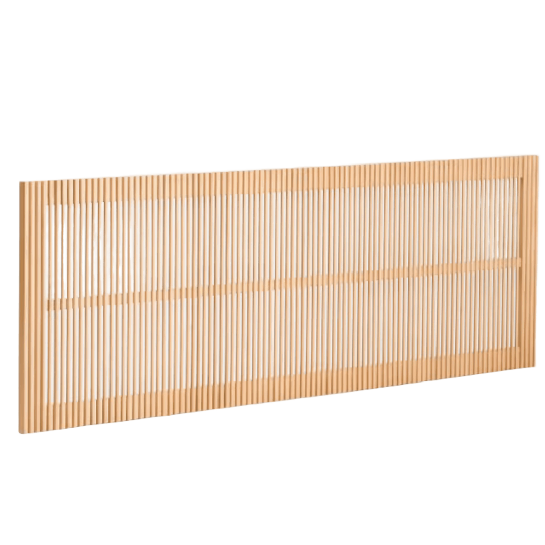 Kave Home Bettkopfteil Beyla von Kave Home B: 195 cm, Esche Natur