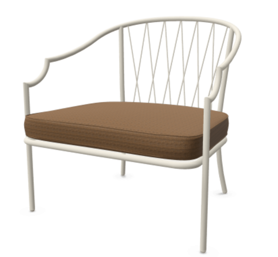 Emu Como Loungesessel-1204-23 Weiss-1204-900-07 Havannabraun