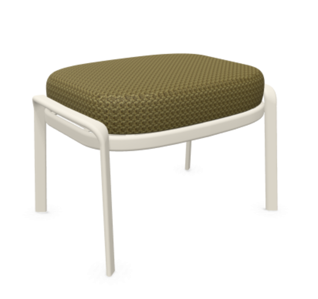 Emu Carousel Sitzpouf - 23 Mattweiß - 600/09 Kakhi