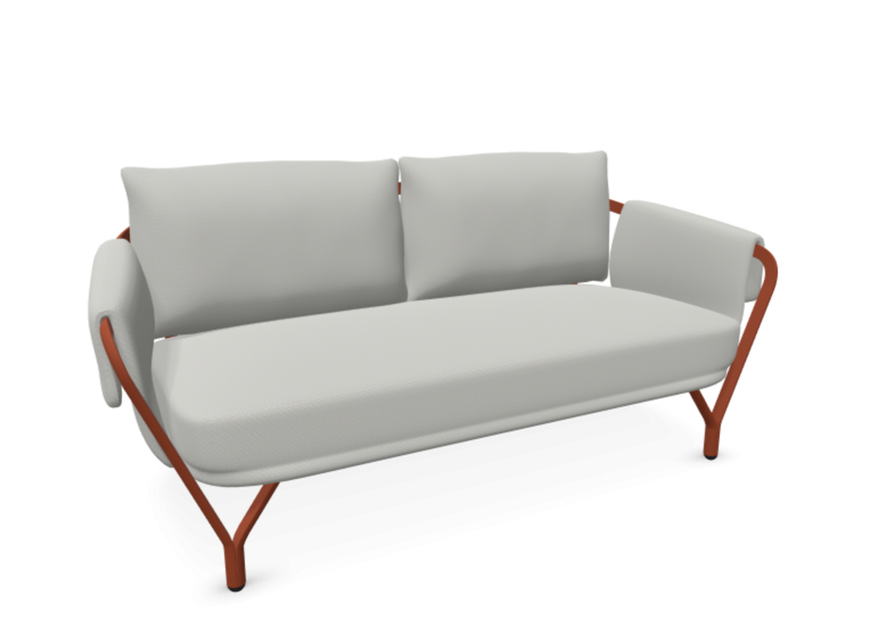 EMU 9046 Angel - 2-Sitzer Sofa - 26 Roter Ahorn