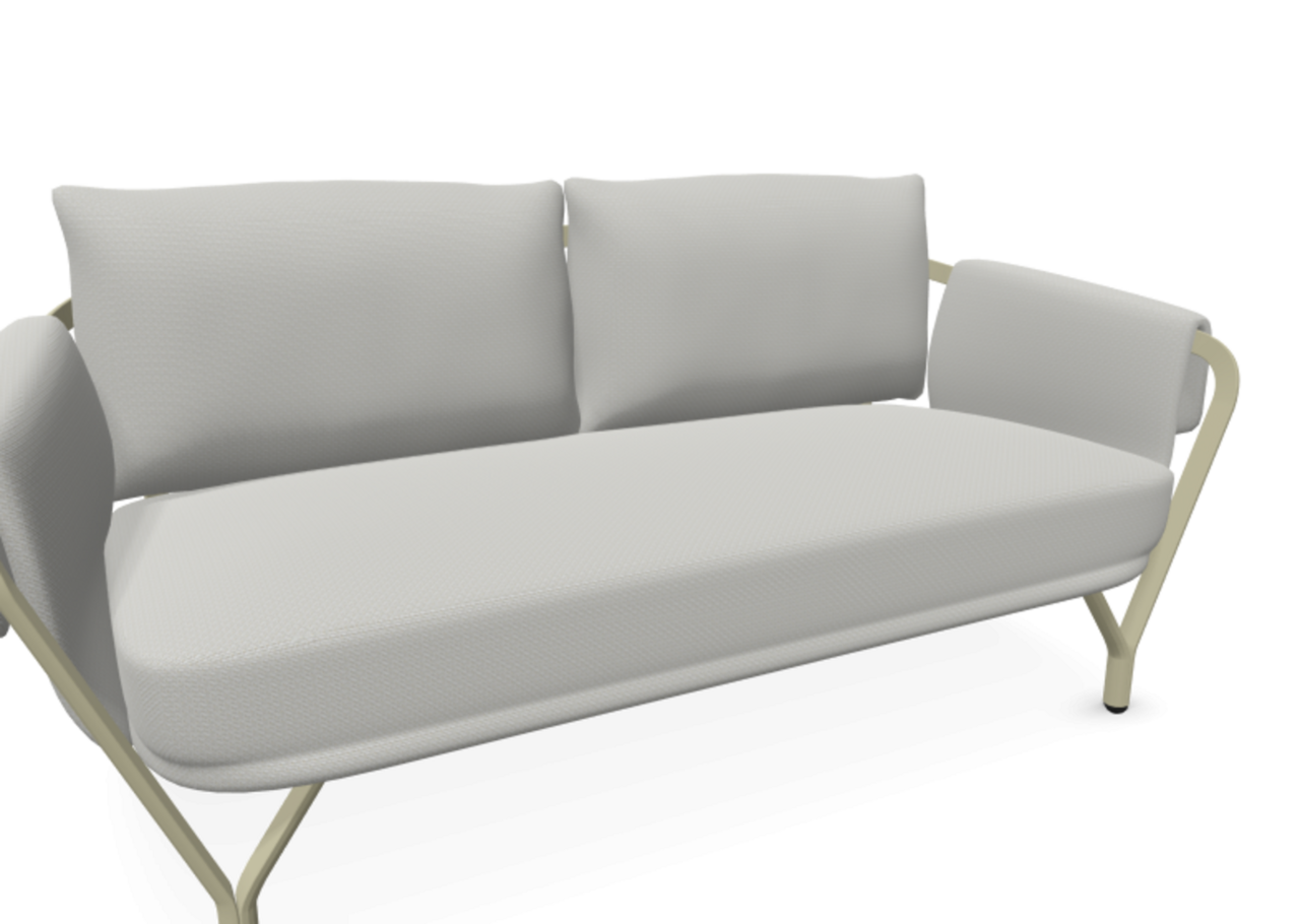 EMU 9046 Angel - 2-Sitzer Sofa - 71 Taupe