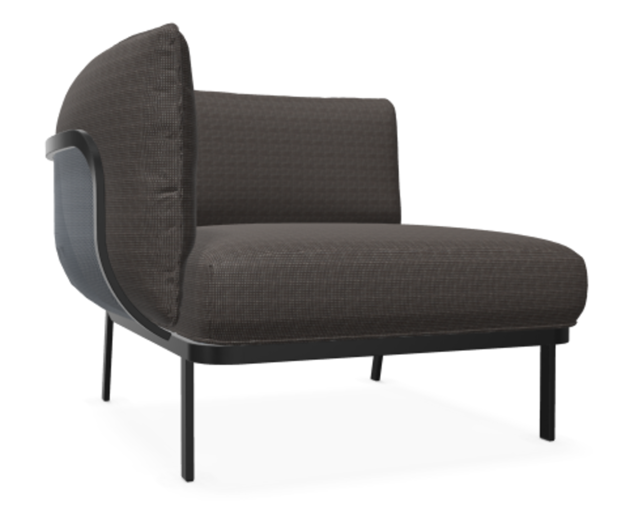 EMU 5039 Cabla - Loungesessel mit linke Armlehne - 900/05 Braun