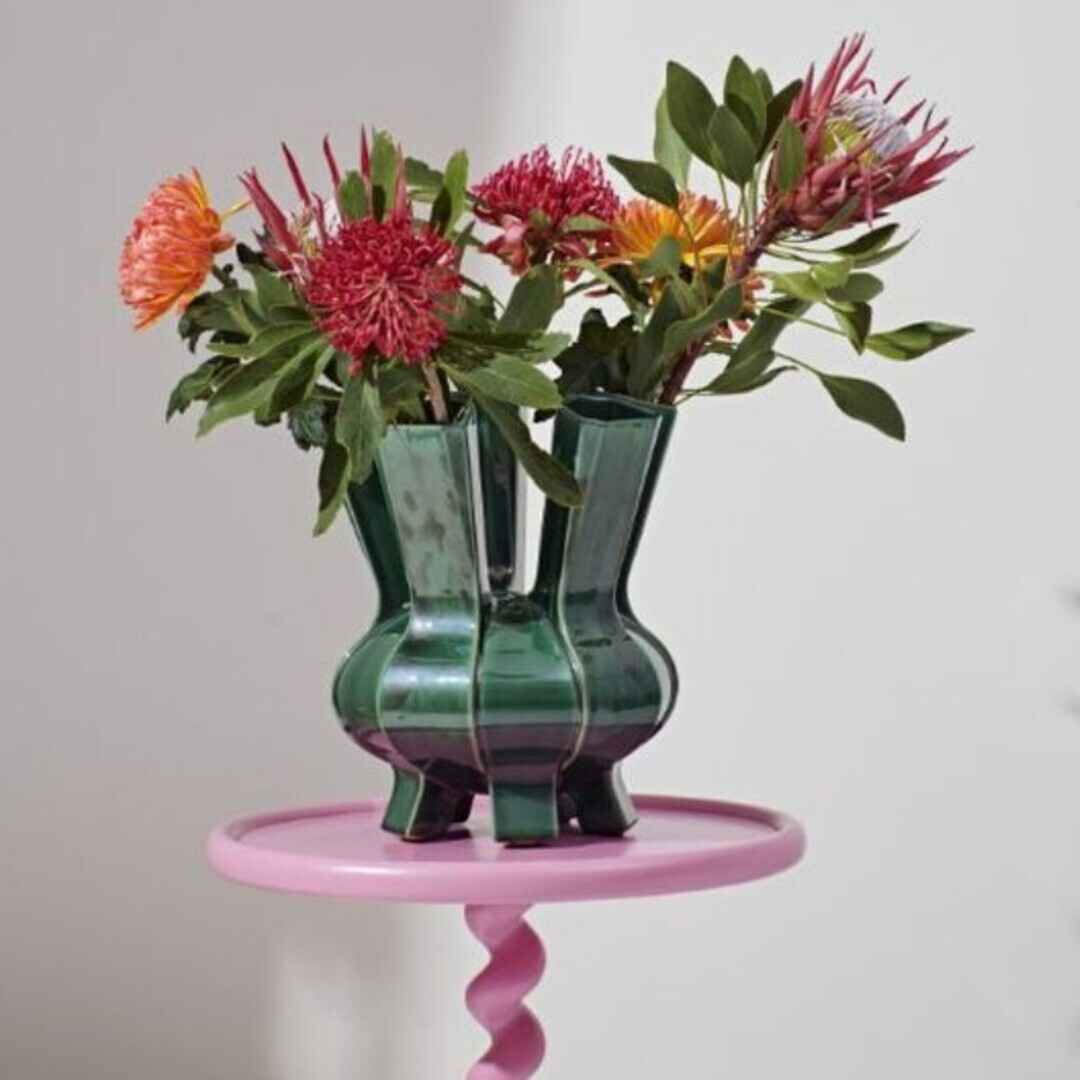 Pols Potten Vase Puyi Green