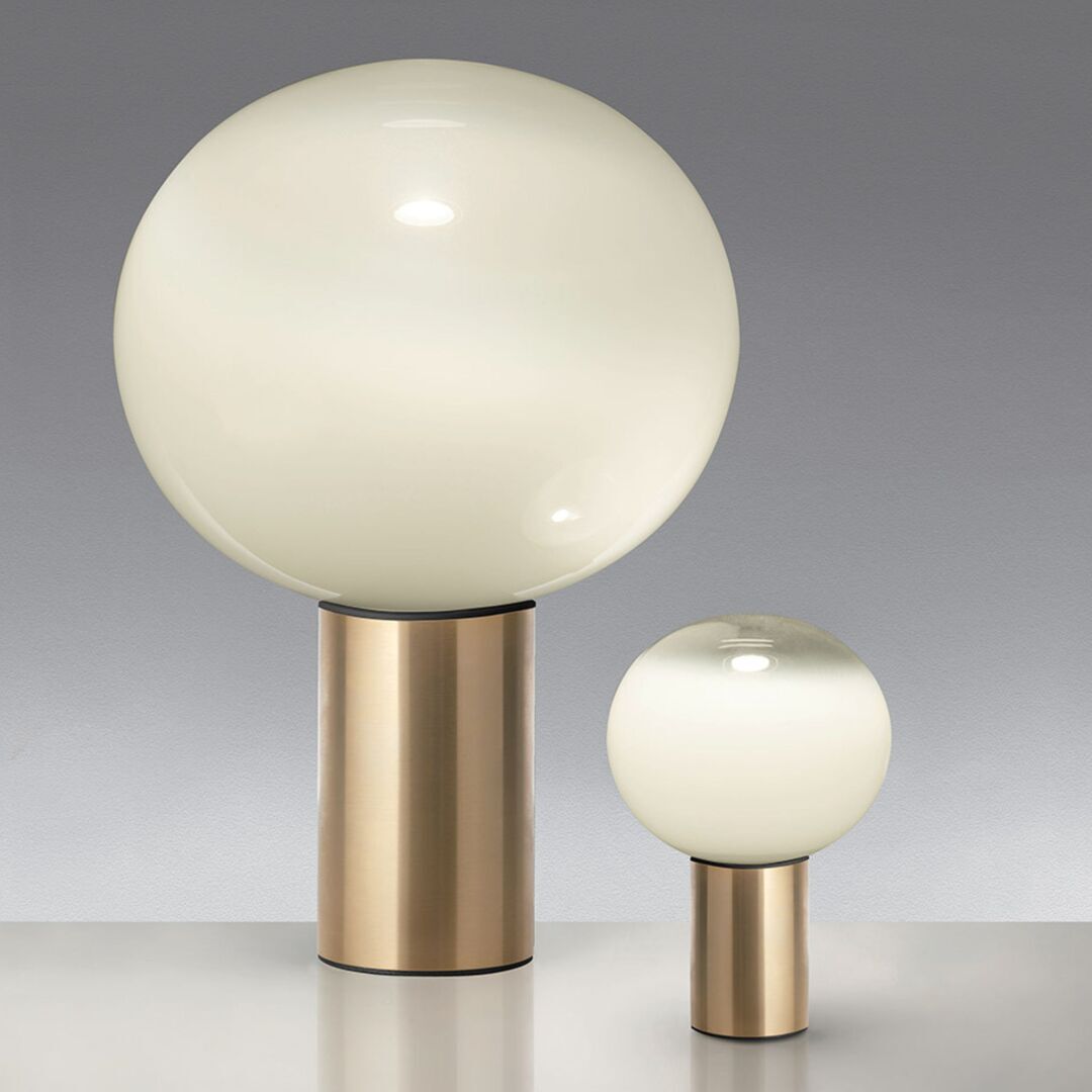 Artemide Tischleuchte Laguna Tavolo von Artemide Messing, Ø: 37 cm-1