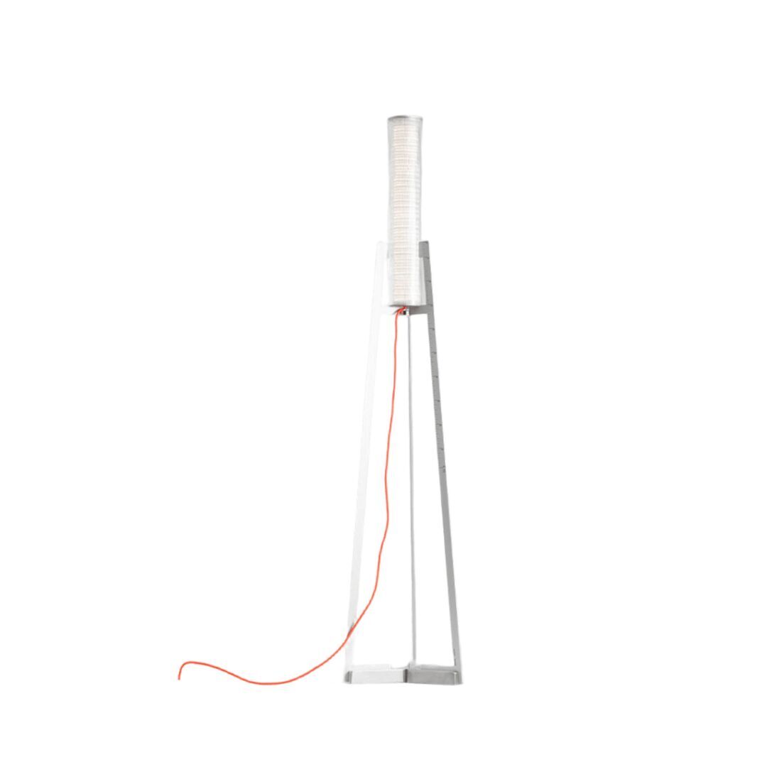 Artemide Stehleuchte Criosfera von Artemide   Gebürstetes Aluminium