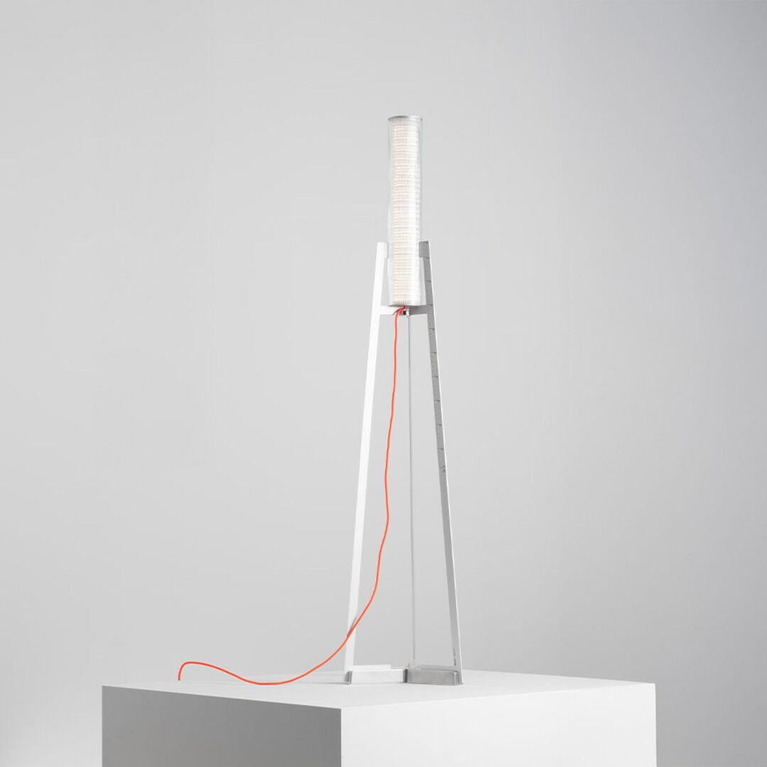 Artemide Stehleuchte Criosfera von Artemide   Gebürstetes Aluminium-1