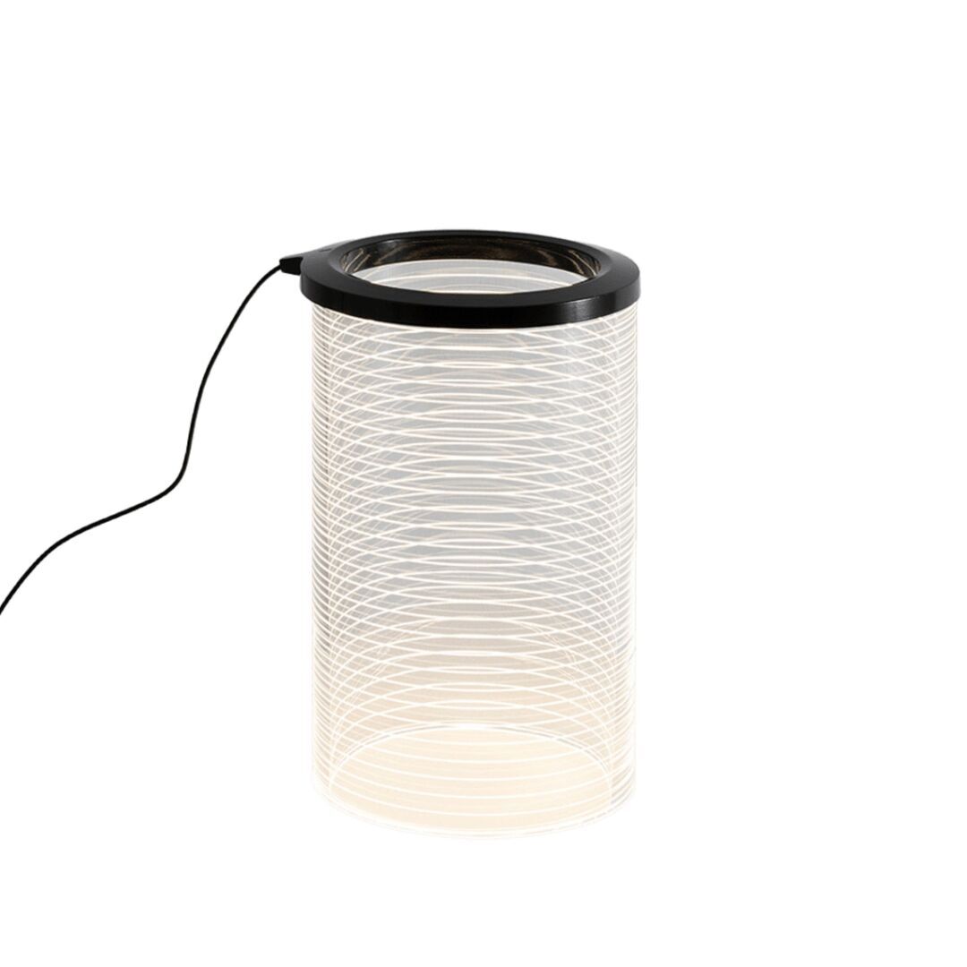 Artemide Tischleuchte Zephyr von Artemide  Schwarz