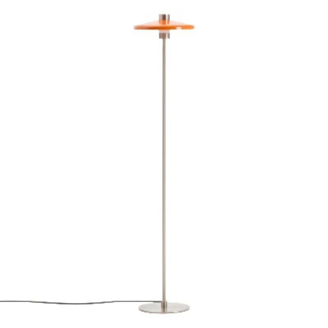 Kave Home Stehlampe Nuvira von Kave Home Orange / Silber