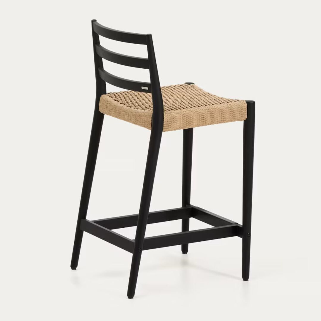 Kave_Home_Hocker_Analy_Beige_Schwarz