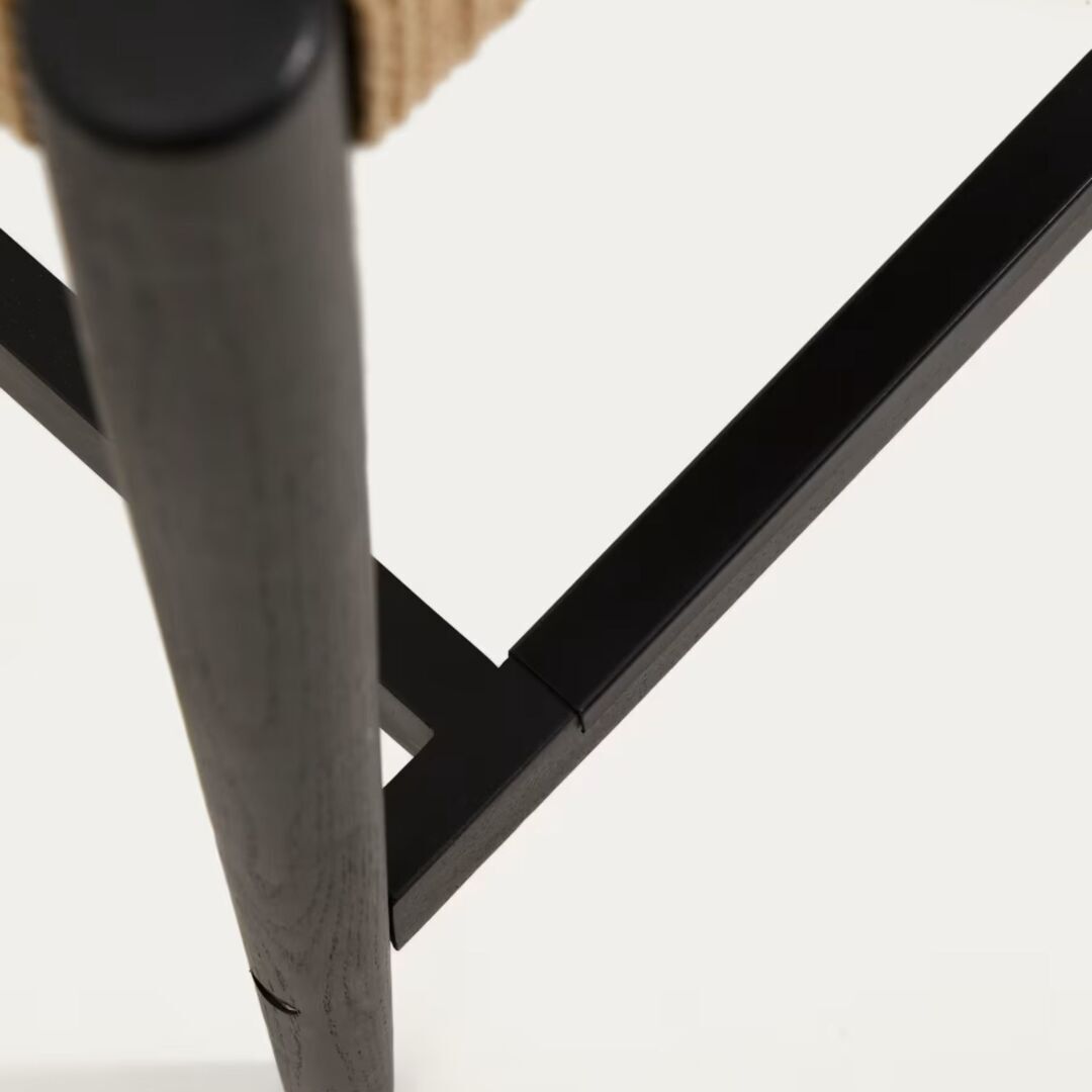 Kave_Home_Hocker_Analy_Beige_Schwarz