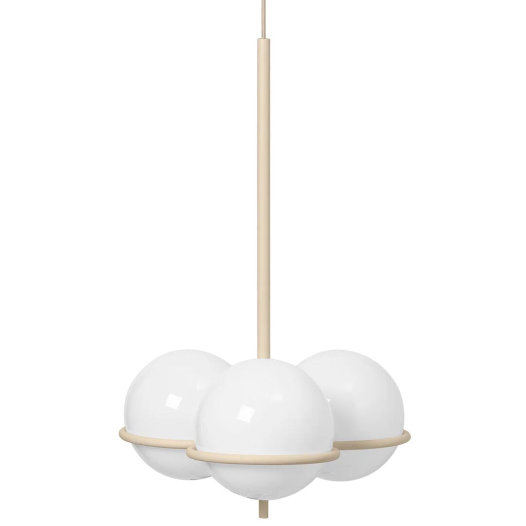 Ferm Living Era Chandelier von Ferm Living Eierschale 