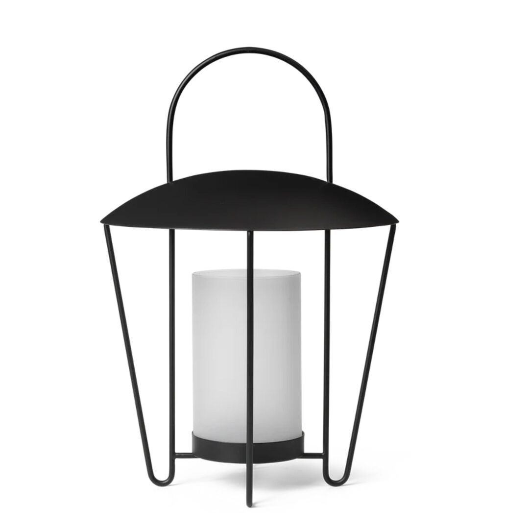 Ferm Living Abri Lantern Von Ferm Living Black