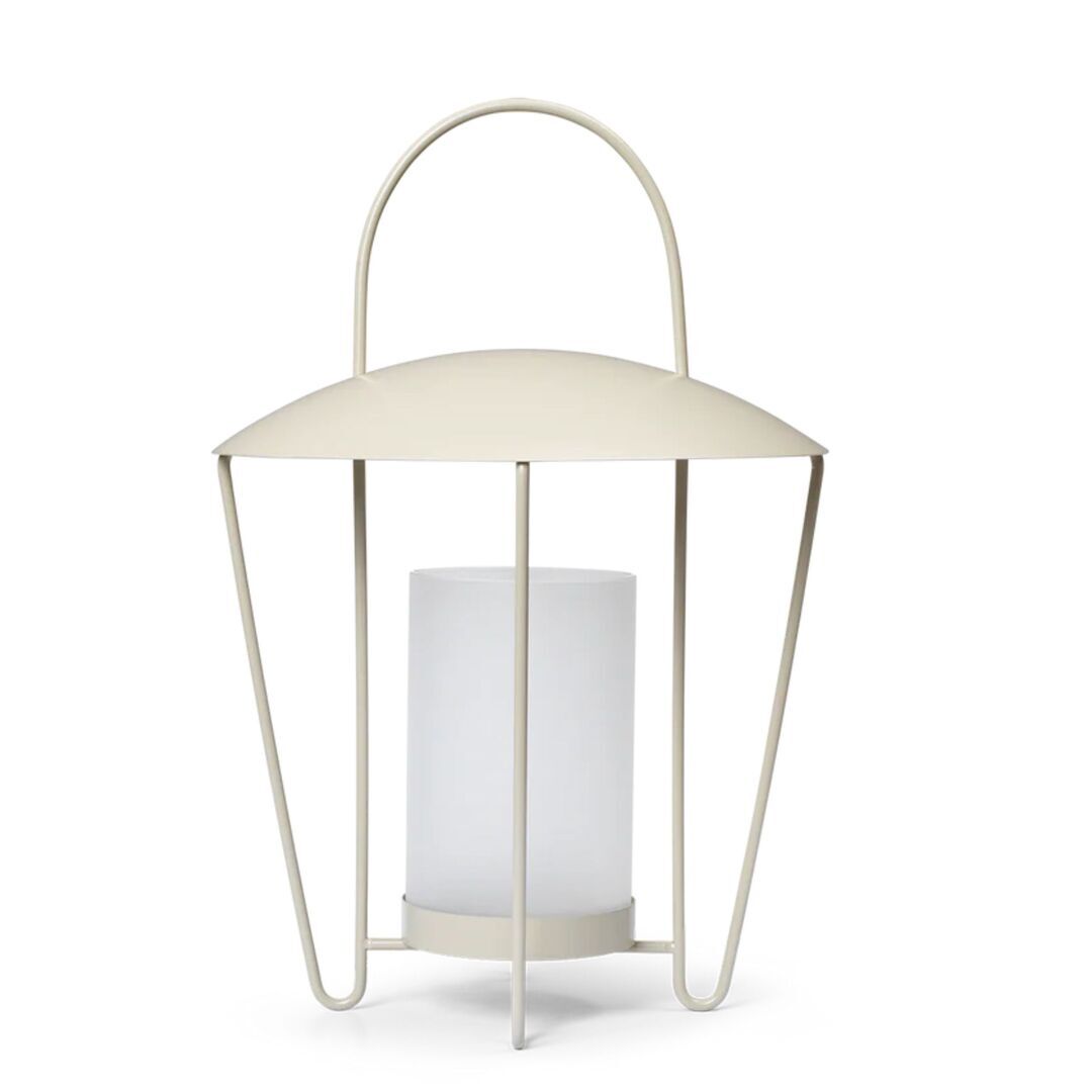 Ferm Living Abri Lantern Von Ferm Living Cashmere