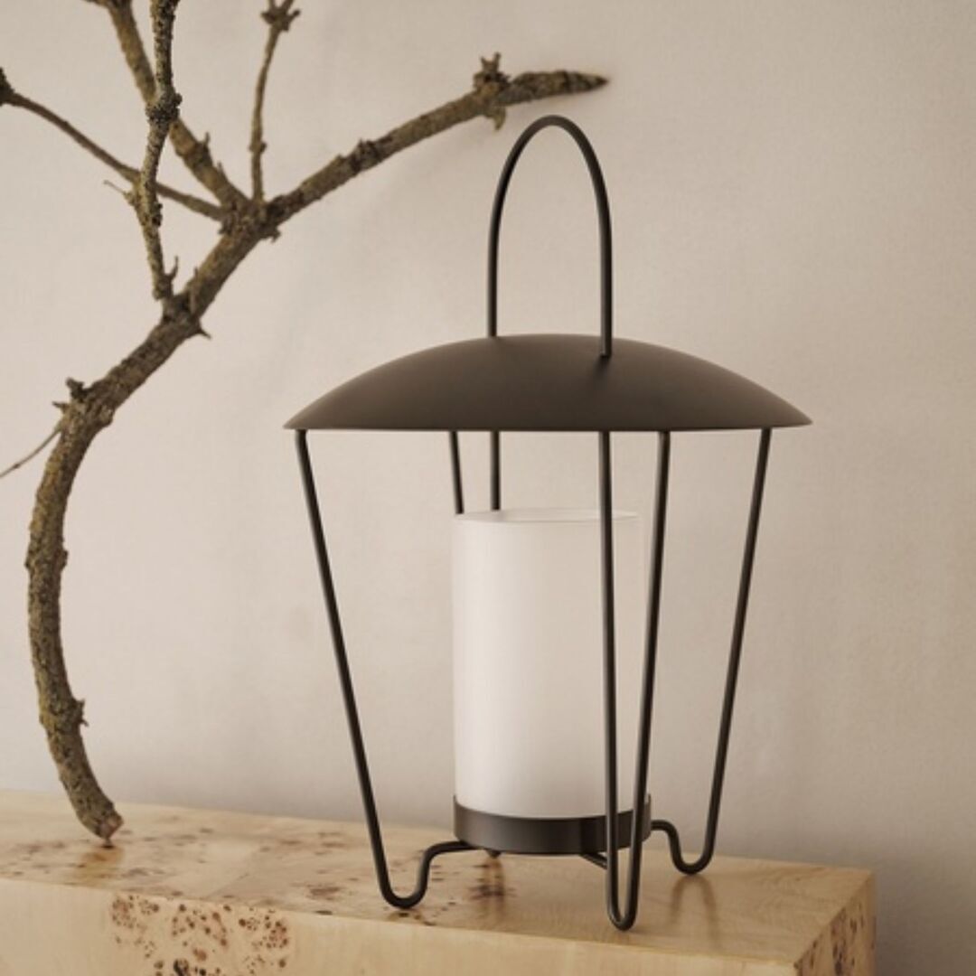 Ferm Living Abri Lantern Von Ferm Living Black