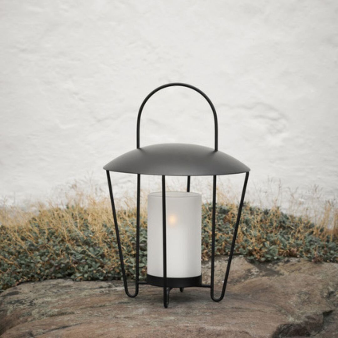 Ferm Living Abri Lantern Von Ferm Living Black
