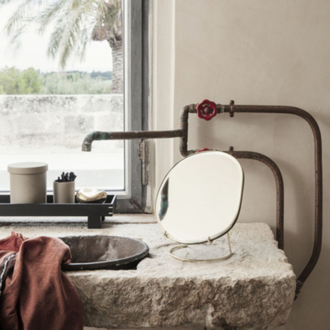 Ferm Living Holztablett Bon Wooden Von Ferm Living X-Small, Eiche geräuchert