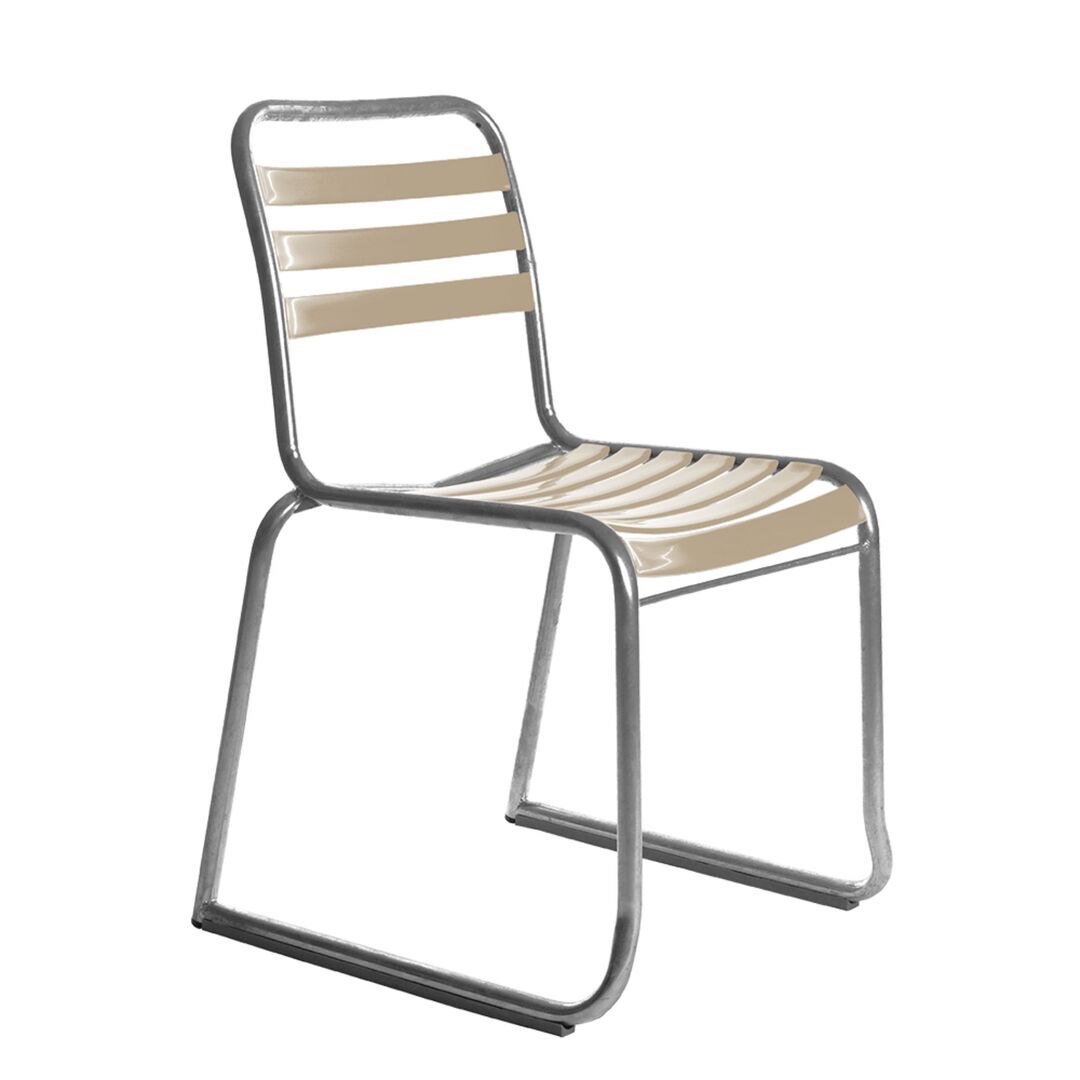 Manufakt Stuhlmodell 11 Kufen von Bättig Beige - NCS S 3010 - Y20R, Chouchin 1 LED h. 10 m