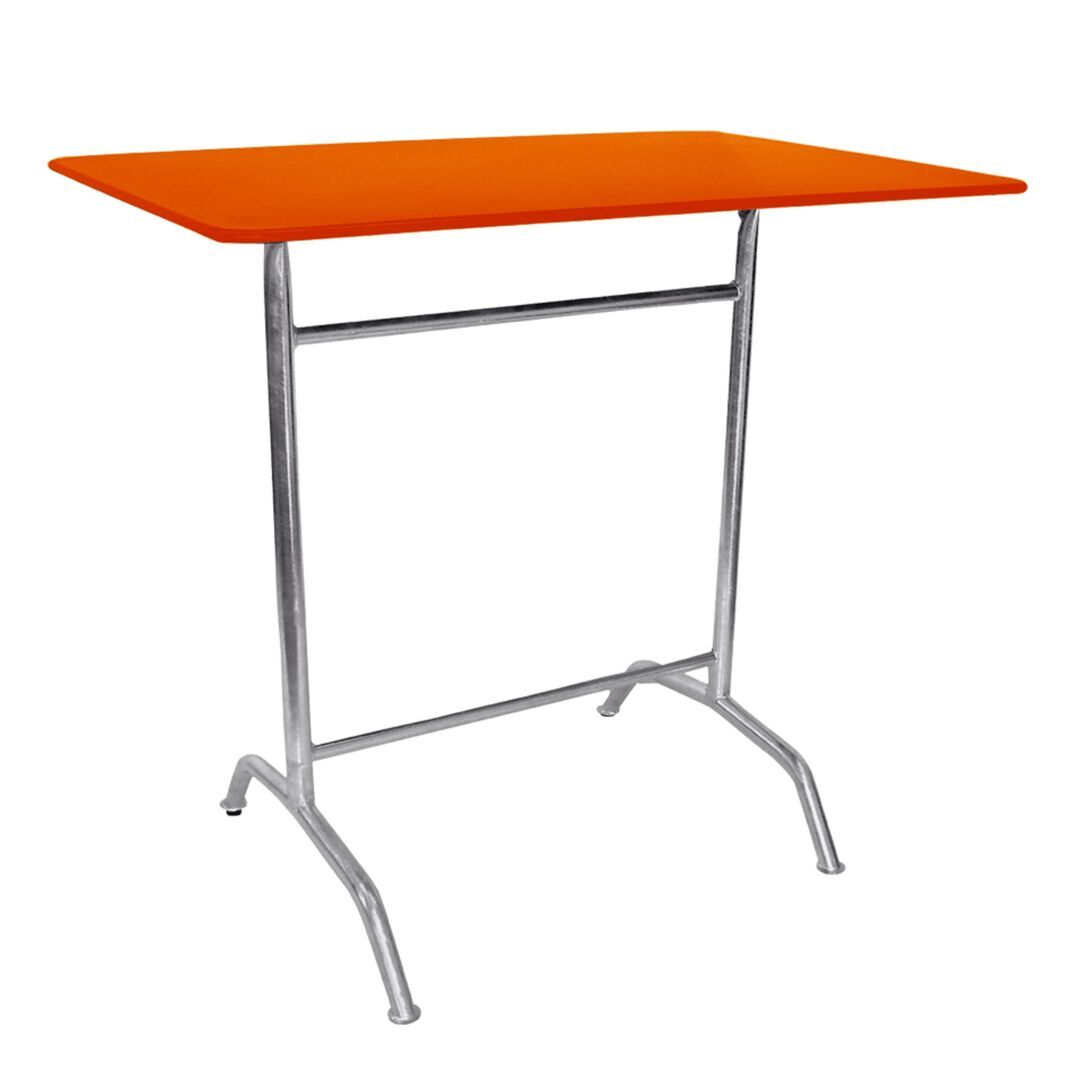 Manufakt Bättig Stehtisch Rechteckig 120 x 70 cm, RAL 2009 Orange