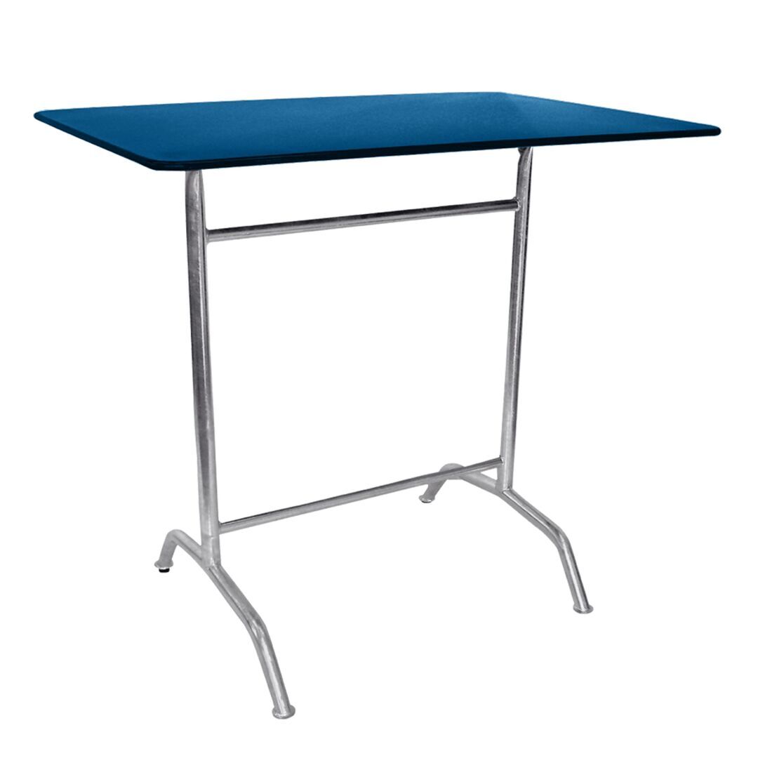 Manufakt Bättig Stehtisch Rechteckig 120 x 70 cm, RAL 5005 Blau