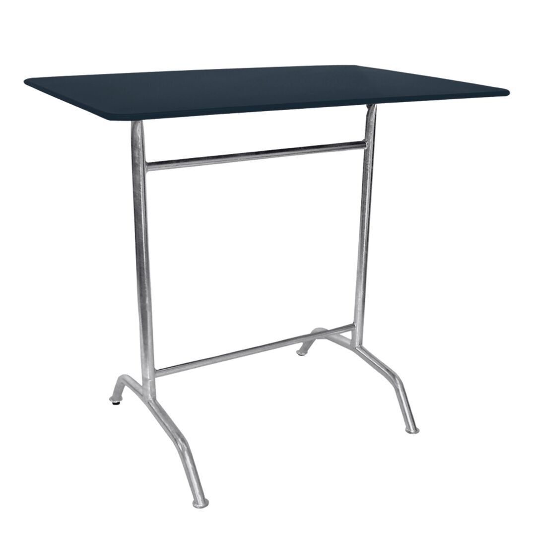 Manufakt Bättig Stehtisch Rechteckig 120 x 70 cm, RAL 5008 Graublau