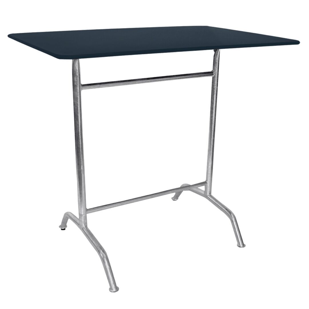 Manufakt Bättig Stehtisch Rechteckig 120 x 80 cm, RAL 5008 Graublau
