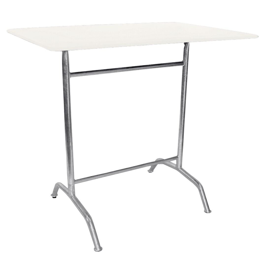 Manufakt Bättig Stehtisch Rechteckig 120 x 80 cm, RAL 9016 Verkehrsweiss