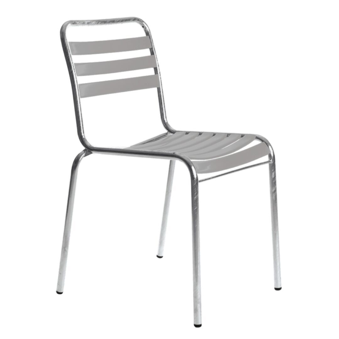 Manufakt Tisch Ø 70 cm mit 2 Stühlen Modell 10 Set Angebot von Bättig Signalgrau 7004