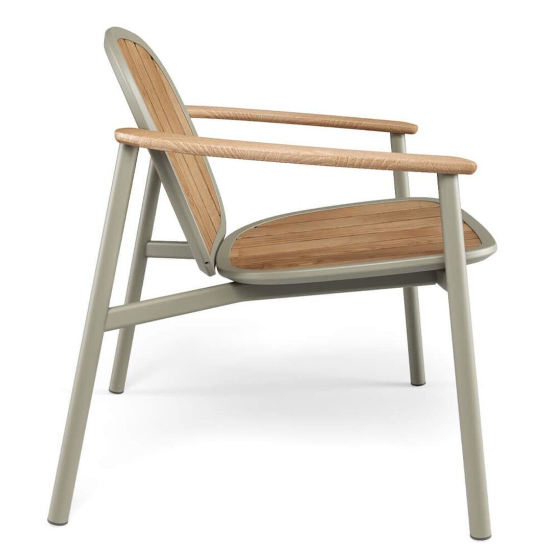  Twins Loungesessel -Teak von EMU