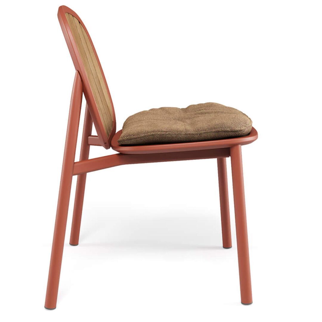  Twins Stuhl Alu-Teak von EMU