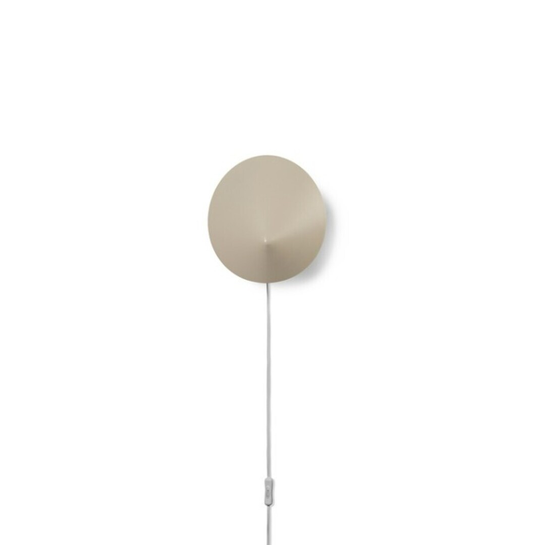 Ferm Living Ferm Living Arum Wall Sconce - Wandleuchte Rund Cashmere