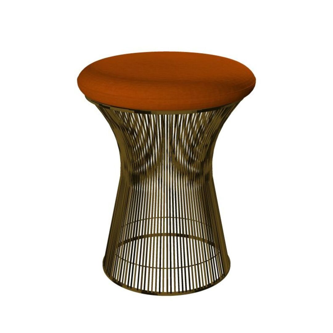Knoll International Hocker Platner von Knoll International     Tonus 133T Medium Copper, Metallische Bronze