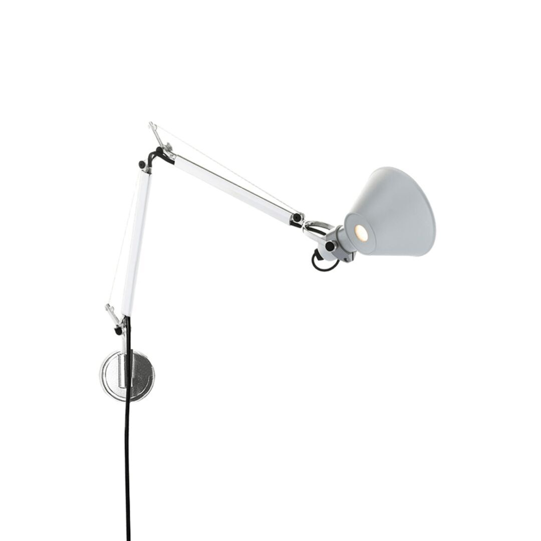 Artemide Body Tolomeo Micro Parete von Artemide Aluminium