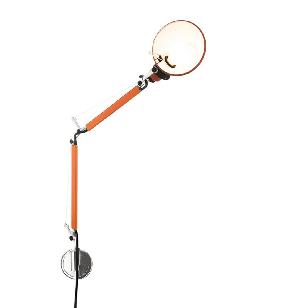 Artemide Body Tolomeo Micro Parete von Artemide Orange
