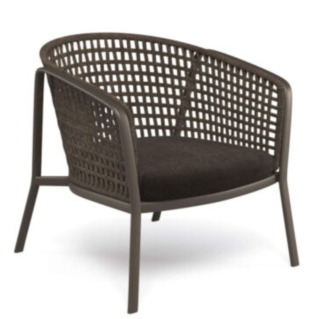 Emu Carousel Loungesessel 1217 - 23 Weiss-12 Elfenbein Melange