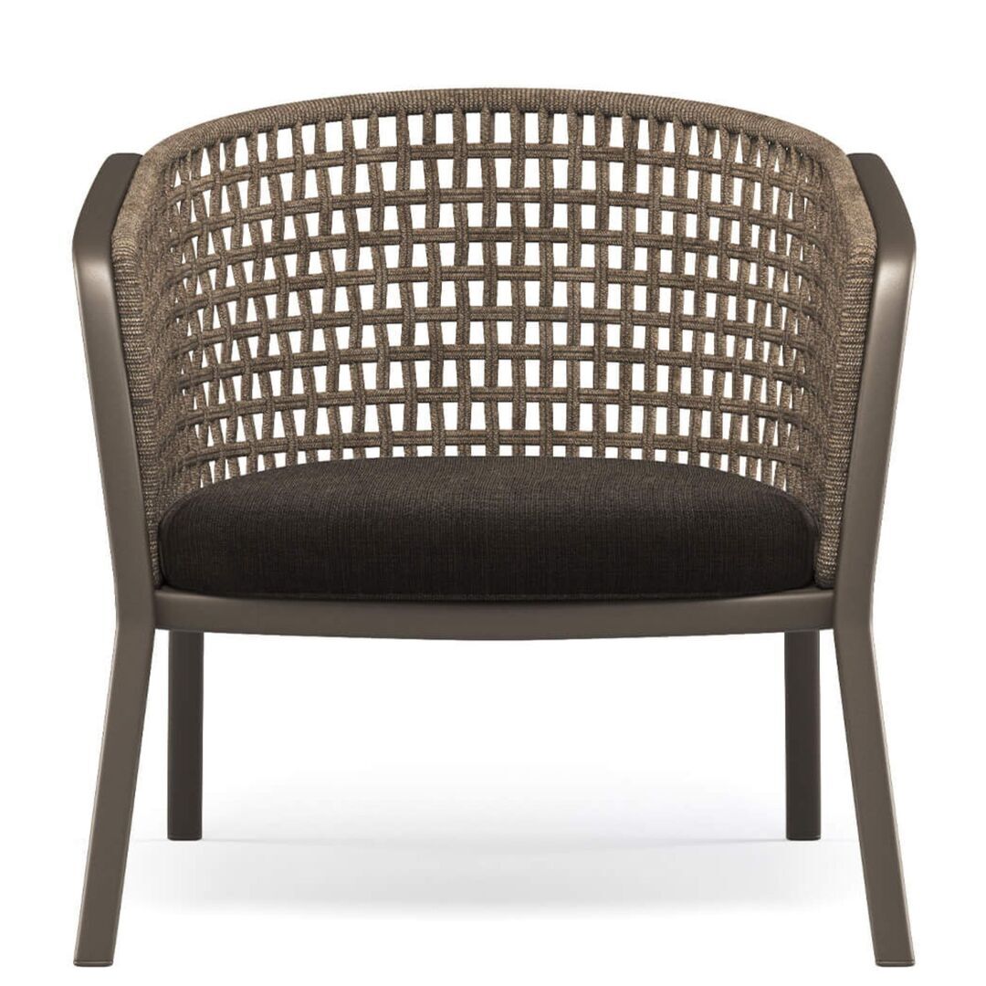 Emu Carousel Loungesessel 1217 - 23 Weiss-12 Elfenbein Melange