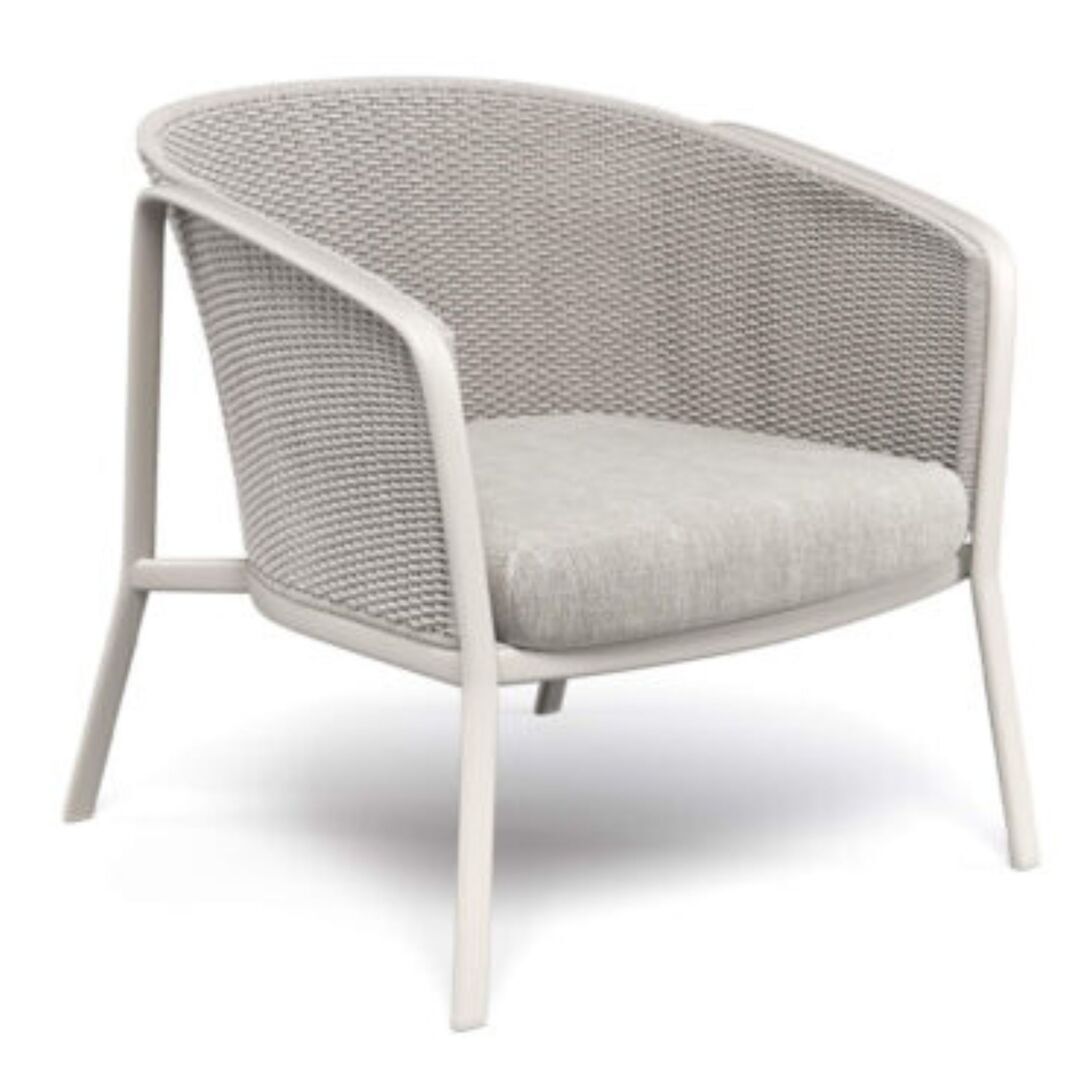 Emu Carousel Loungesessel 1216 - 23 Weiss-12 Elfenbein Melange