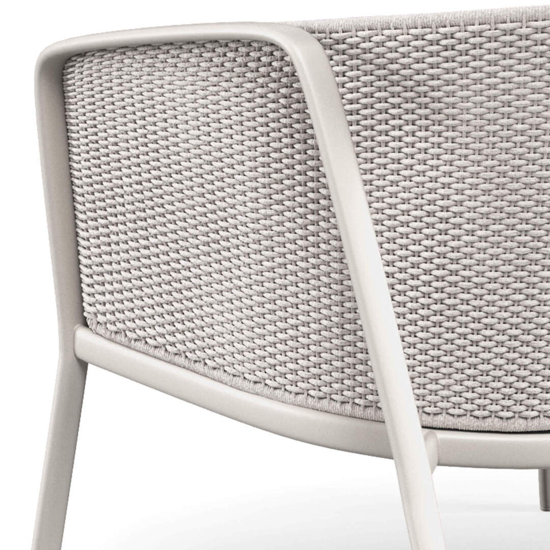 Emu Carousel Loungesessel 1216 - 23 Weiss-12 Elfenbein Melange