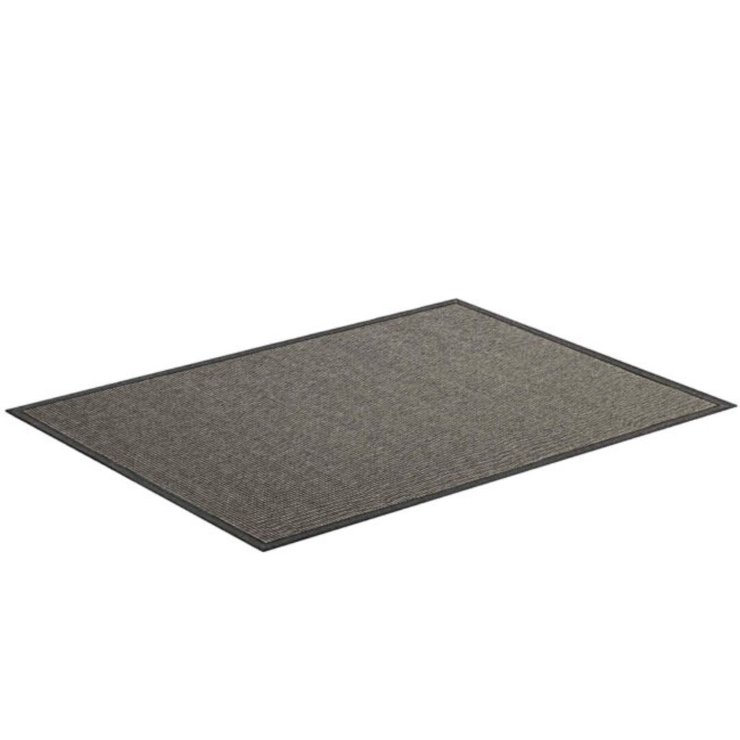 EMU Red Carpet Teppich 300X400 - 900/40 Hellgrau - 900/71 Weiss Enger Schussfaden