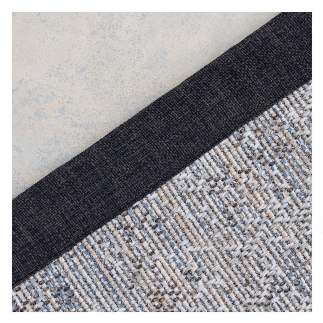 EMU Red Carpet Teppich 300X400 - 900/40 Hellgrau - 900/71 Weiss Enger Schussfaden