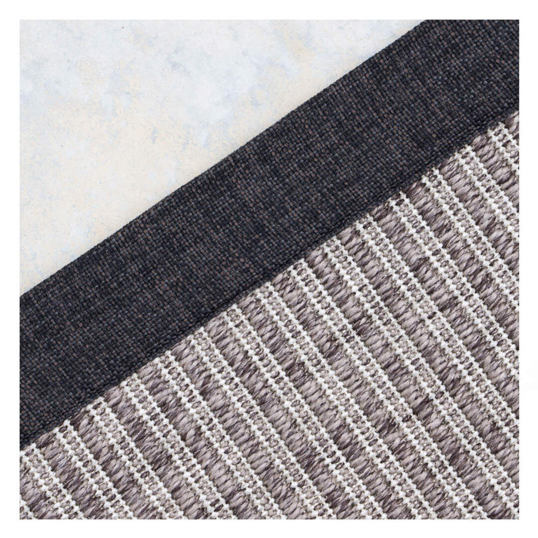 EMU Red Carpet Teppich 300X400 - 900/40 Hellgrau - 900/71 Weiss Enger Schussfaden