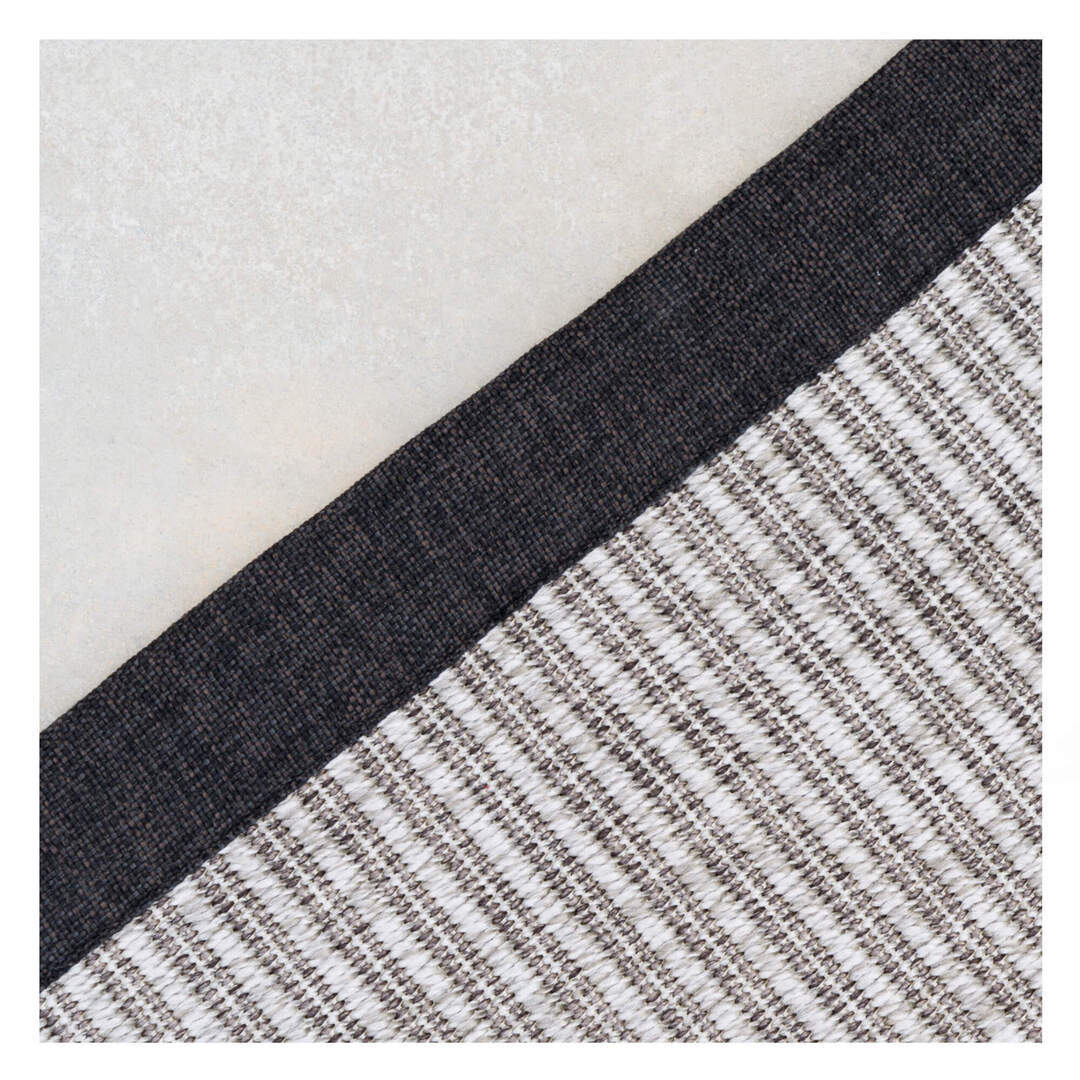 Emu Red Carpet Teppich 200X300 - 900/40 Hellgrau - 900/71 Weiss Enger Schussfaden