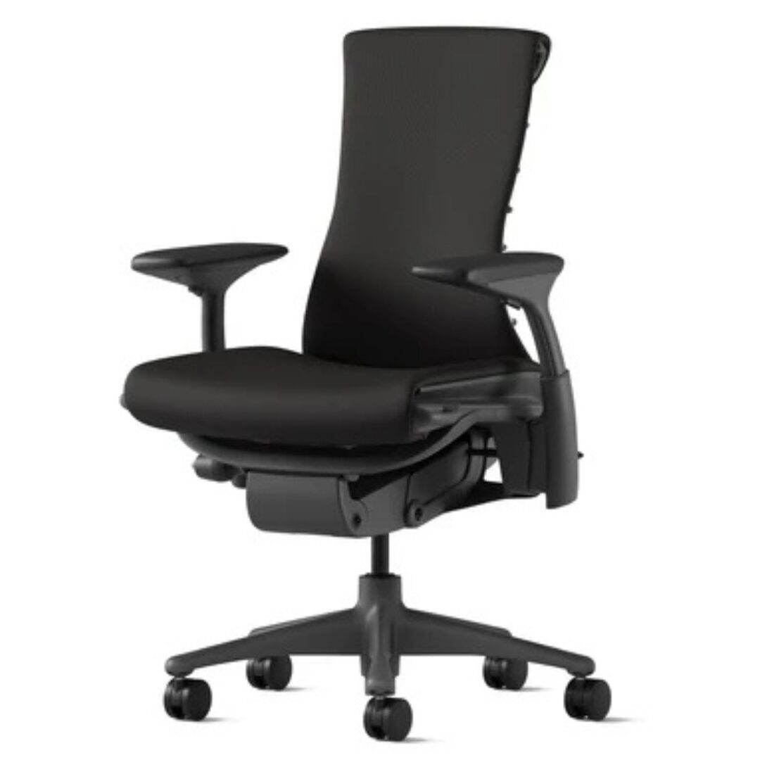 Herman CPH Bürostuhl Embody von Herman Miller Graphit / Sync - Schwarz