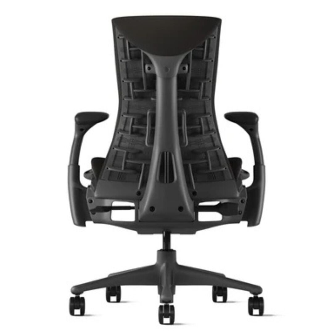 Herman CPH Bürostuhl Embody von Herman Miller Graphit / Sync - Schwarz