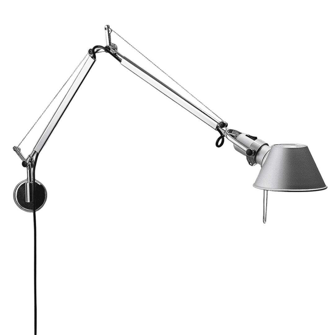 Artemide Body Tolomeo Mini LED von Artemide  3000K, mit Body aluminium und Wandbefestigung