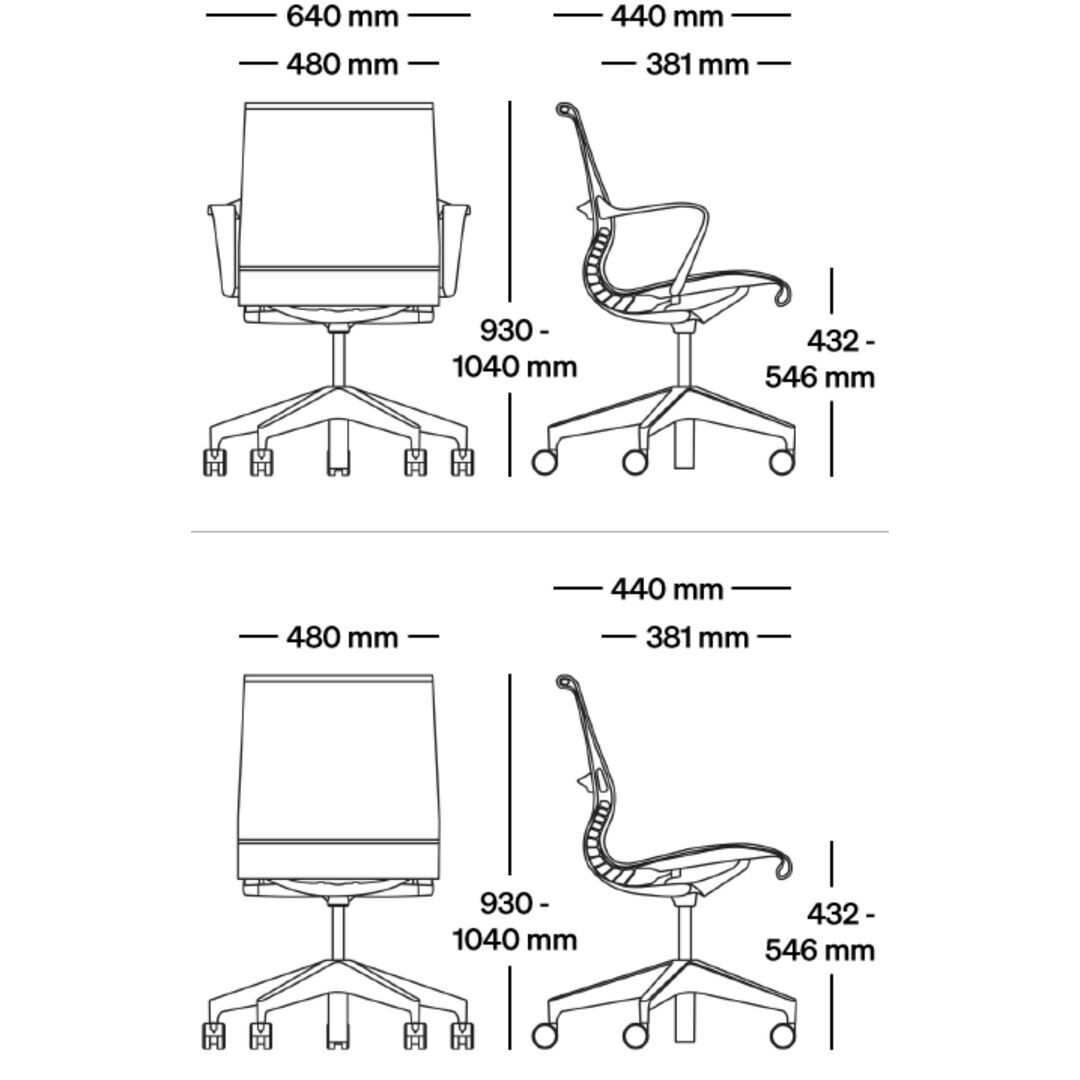 Bürostuhl_Setu_Intercept_Weiss_Silberlegierung_Details