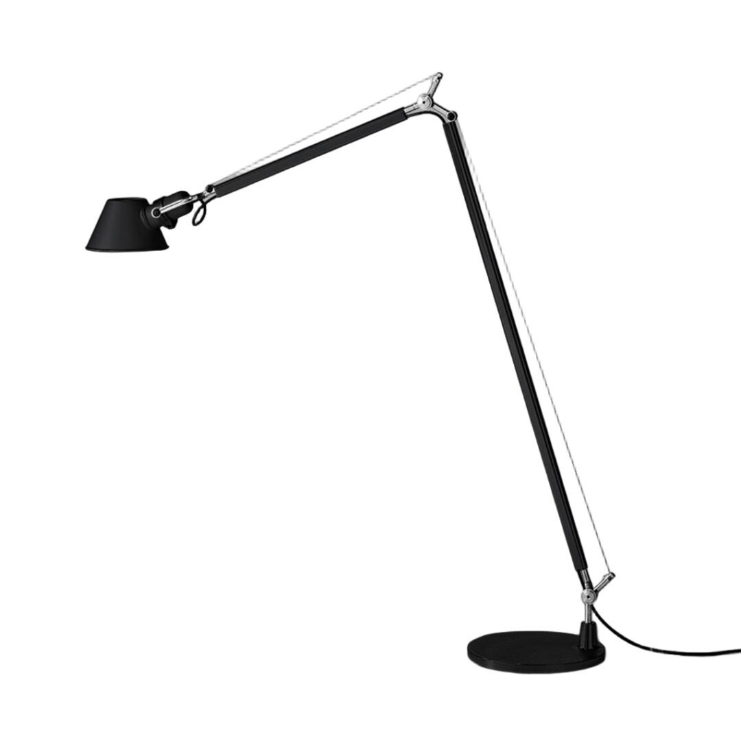 Artemide Body Tolomeo Reading Floor von Artemide  Schwarz